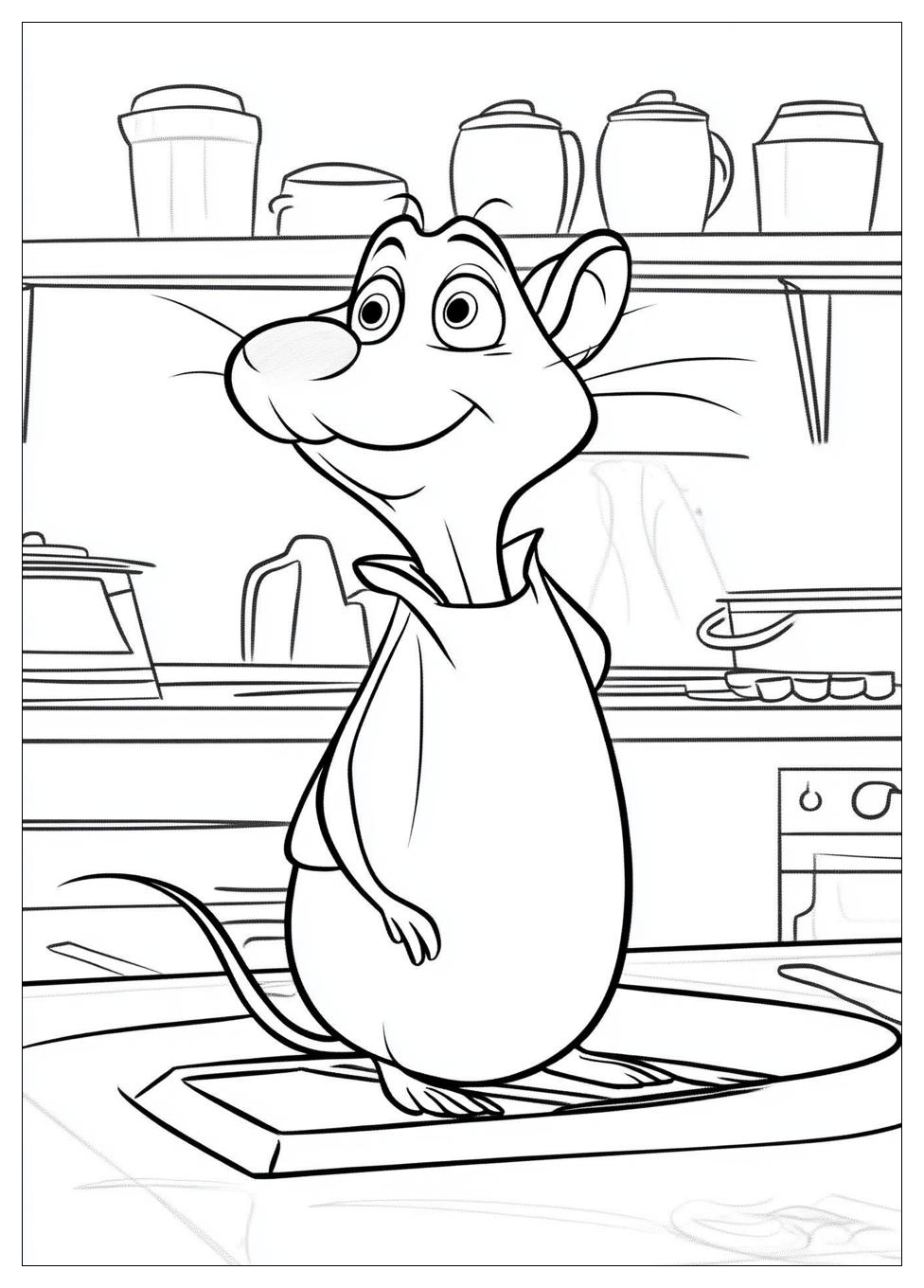 Ratatouille Színező 5
