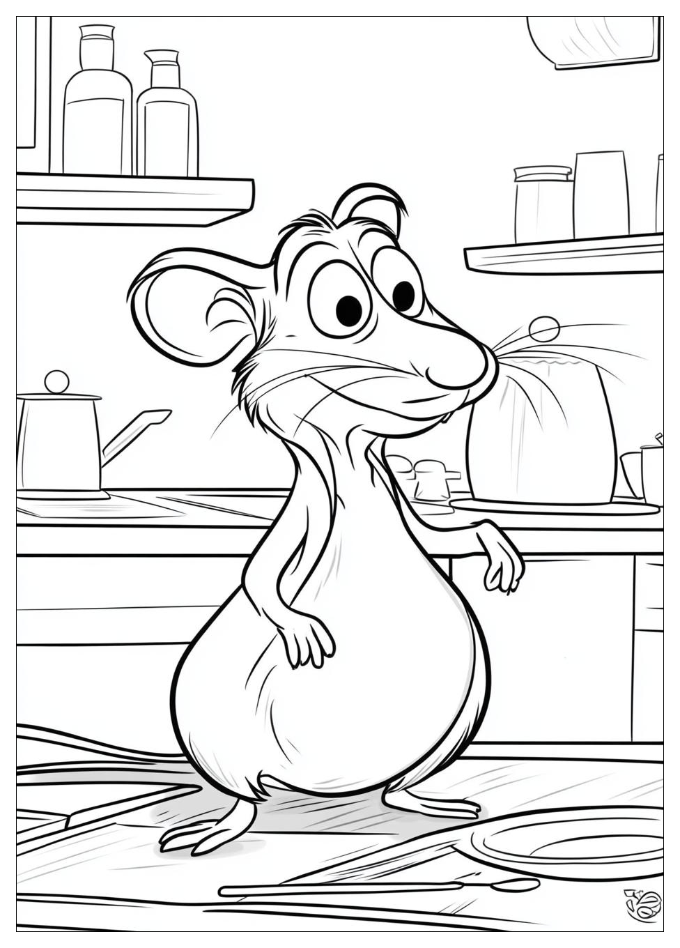 Ratatouille Színező 7