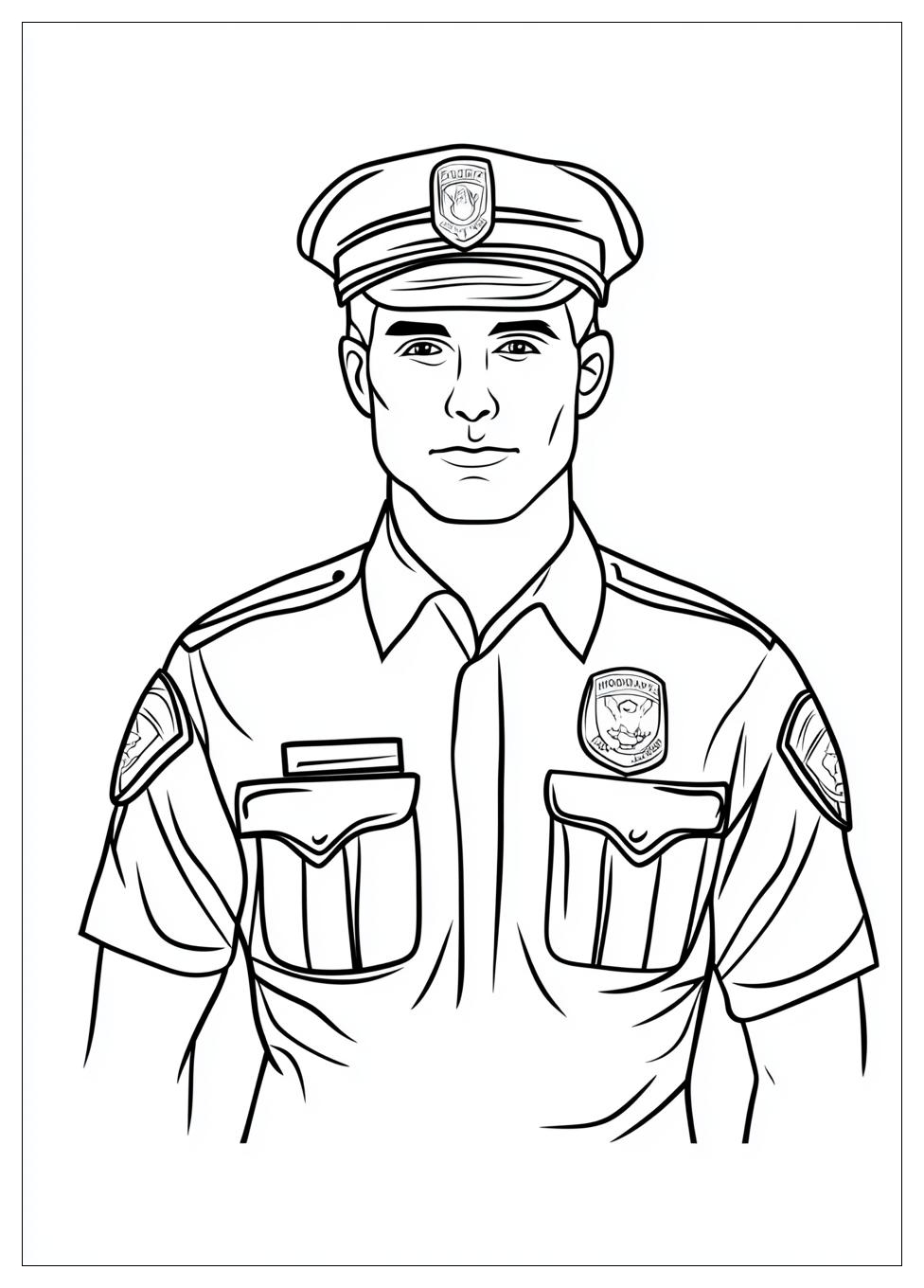 Rendőrség Színező 11