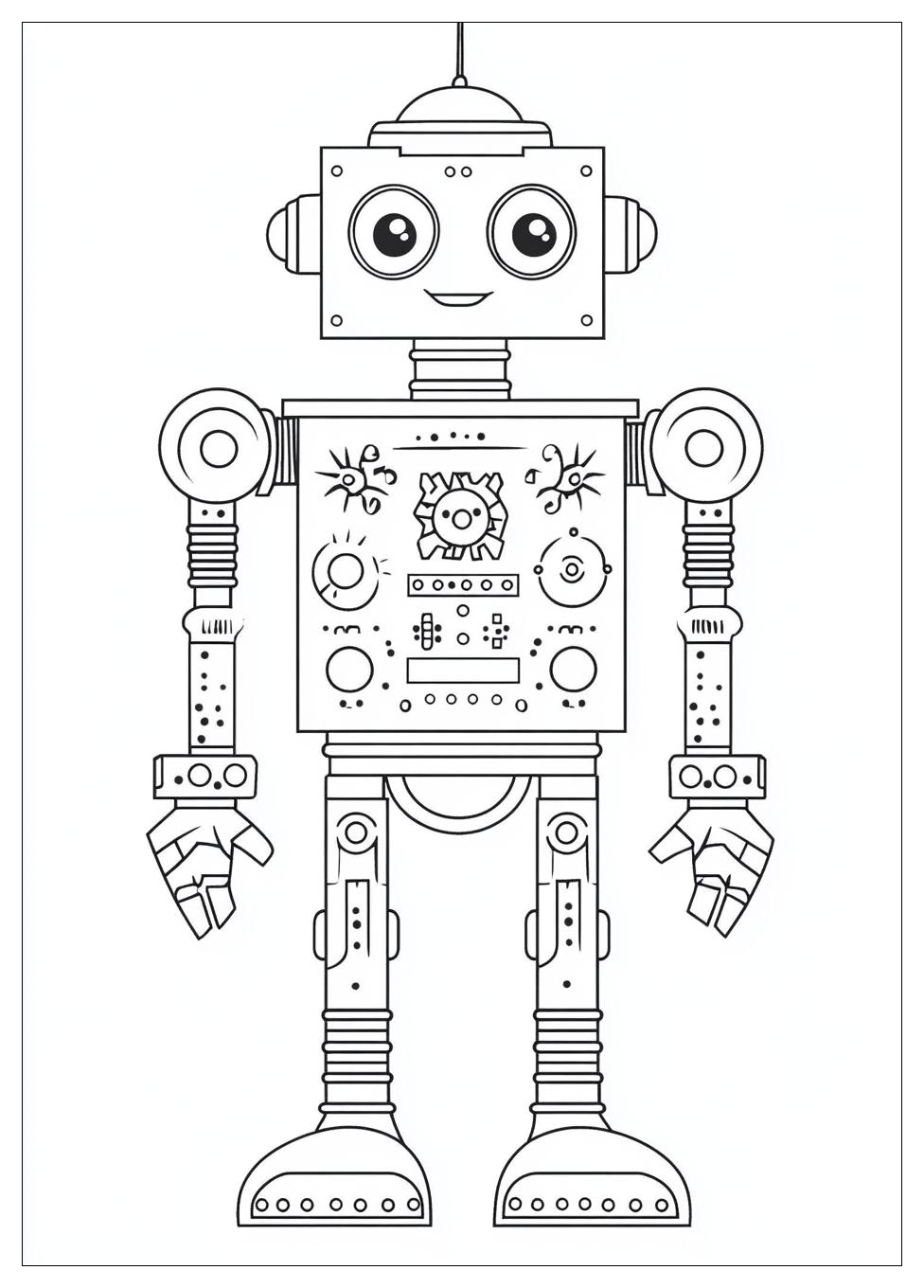 Robot Színező 21