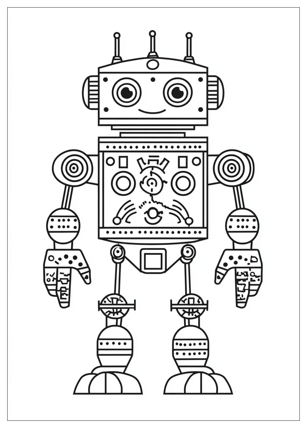 Robot Színező 5