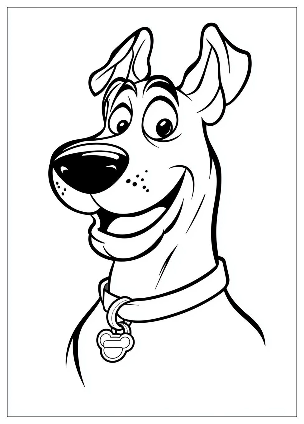 Scooby Doo Színező 10