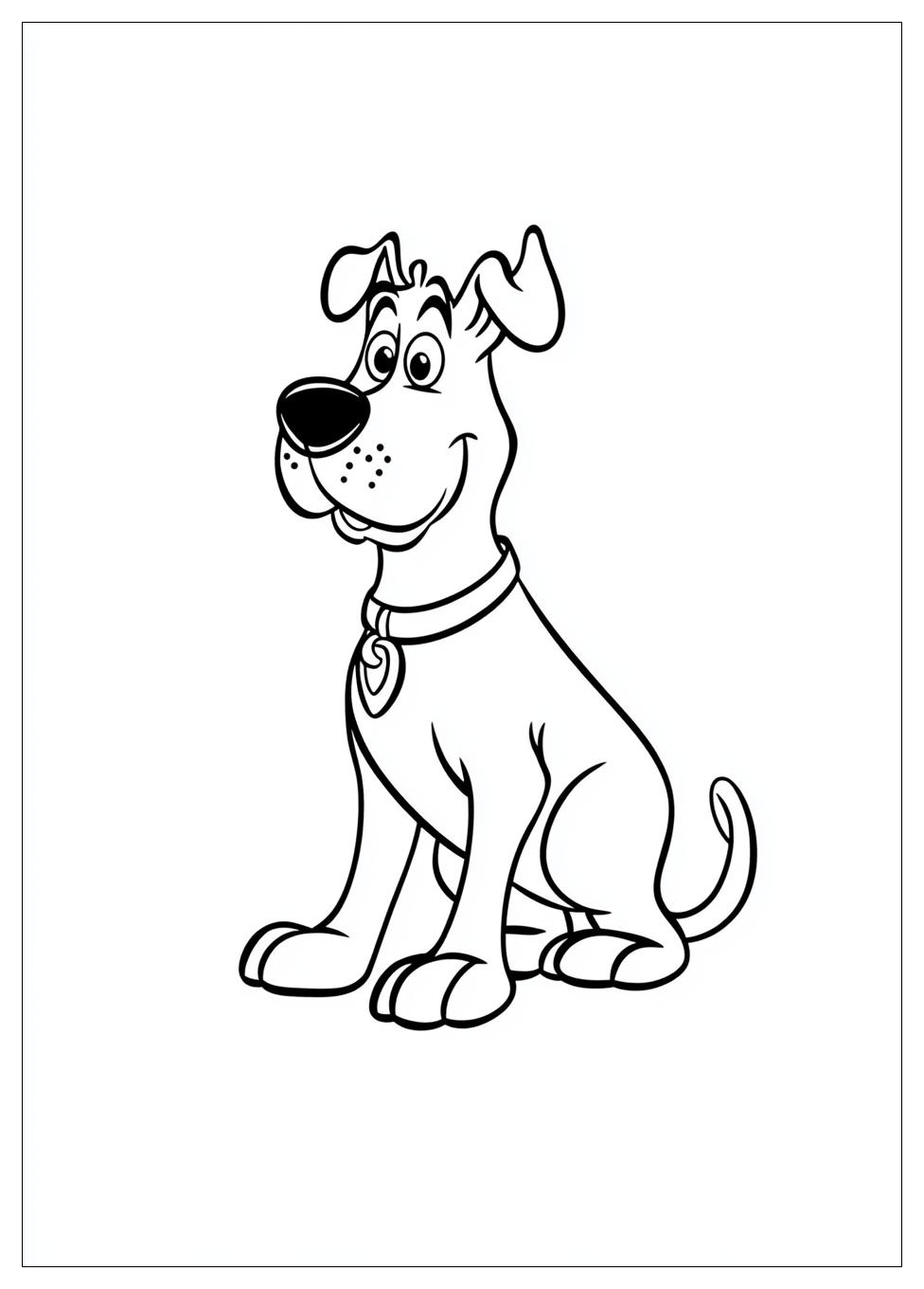 Scooby Doo Színező 11