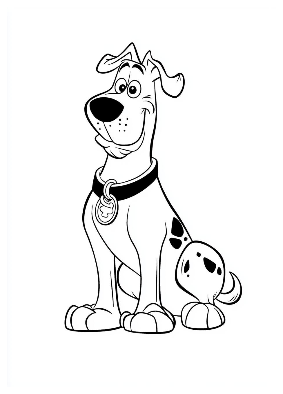 Scooby Doo Színező 13