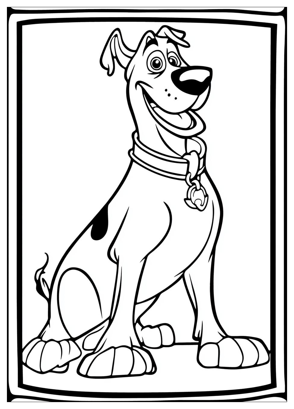 Scooby Doo Színező 16