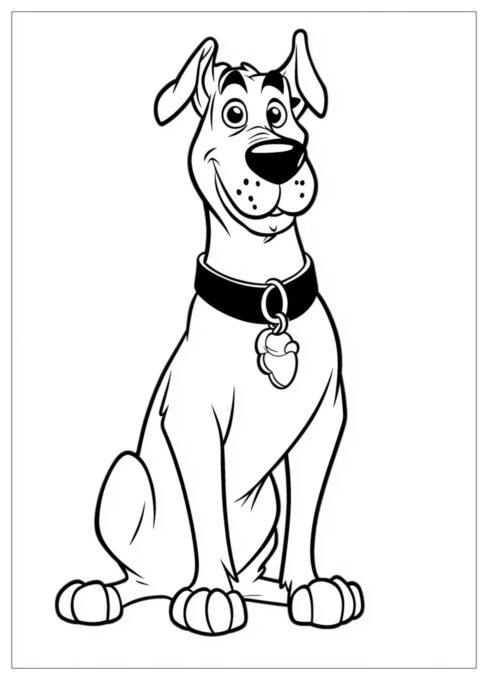Scooby Doo Színező 17