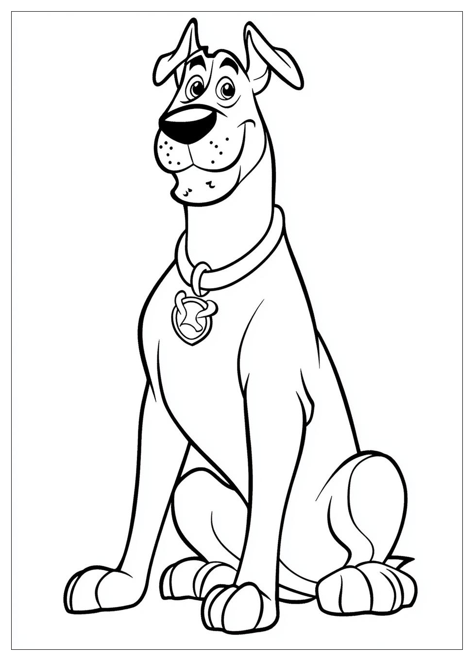 Scooby Doo Színező 18