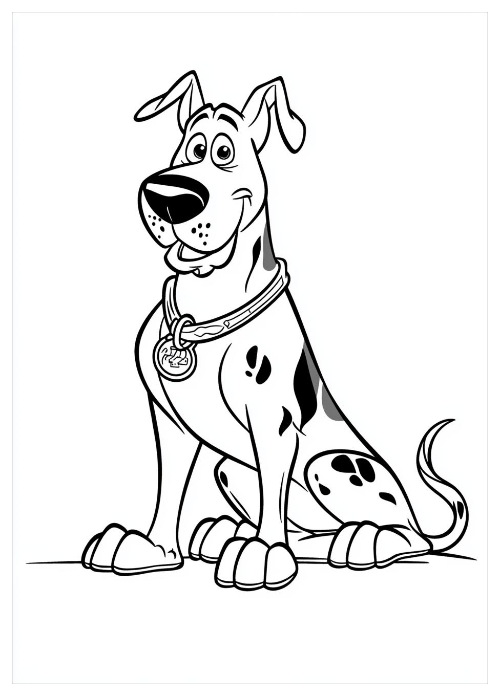 Scooby Doo Színező 19