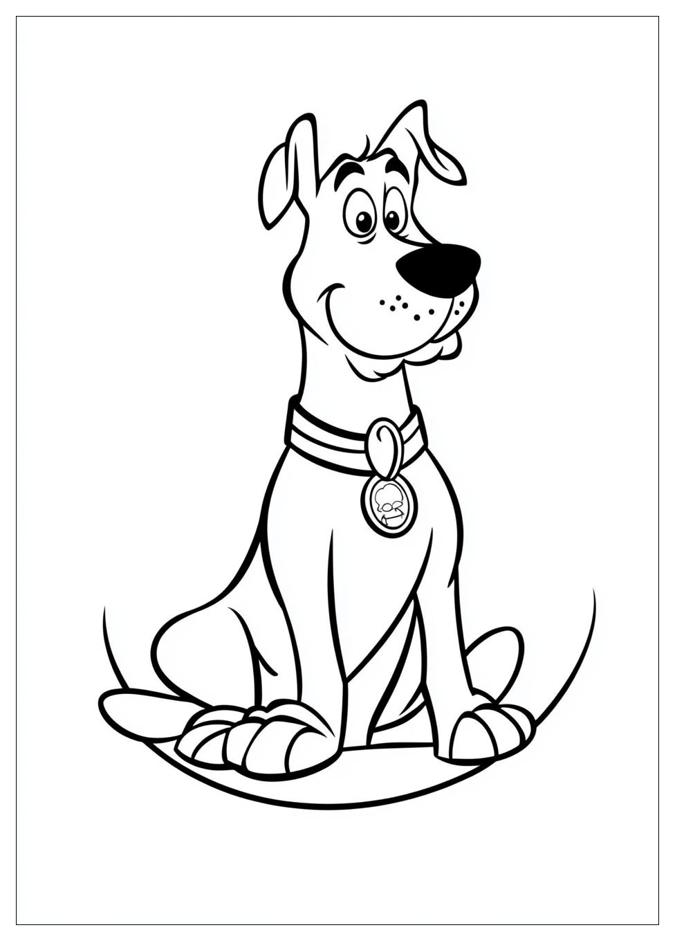 Scooby Doo Színező 20