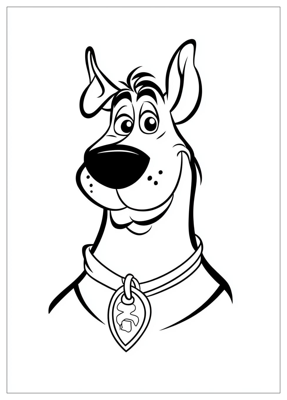 Scooby Doo Színező 21