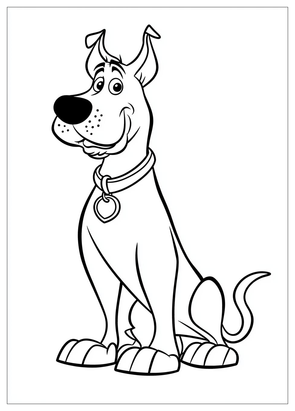 Scooby Doo Színező 22
