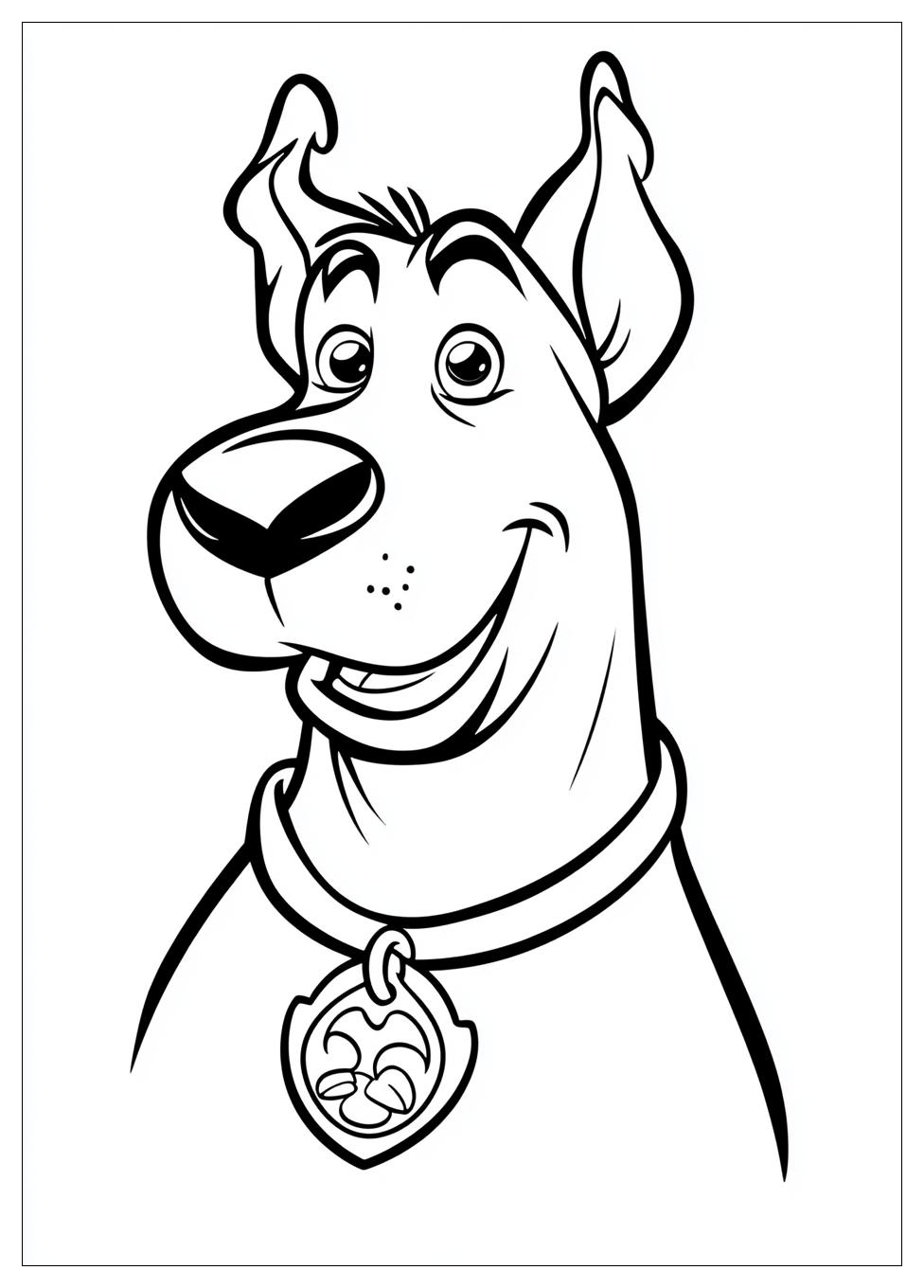Scooby Doo Színező 5