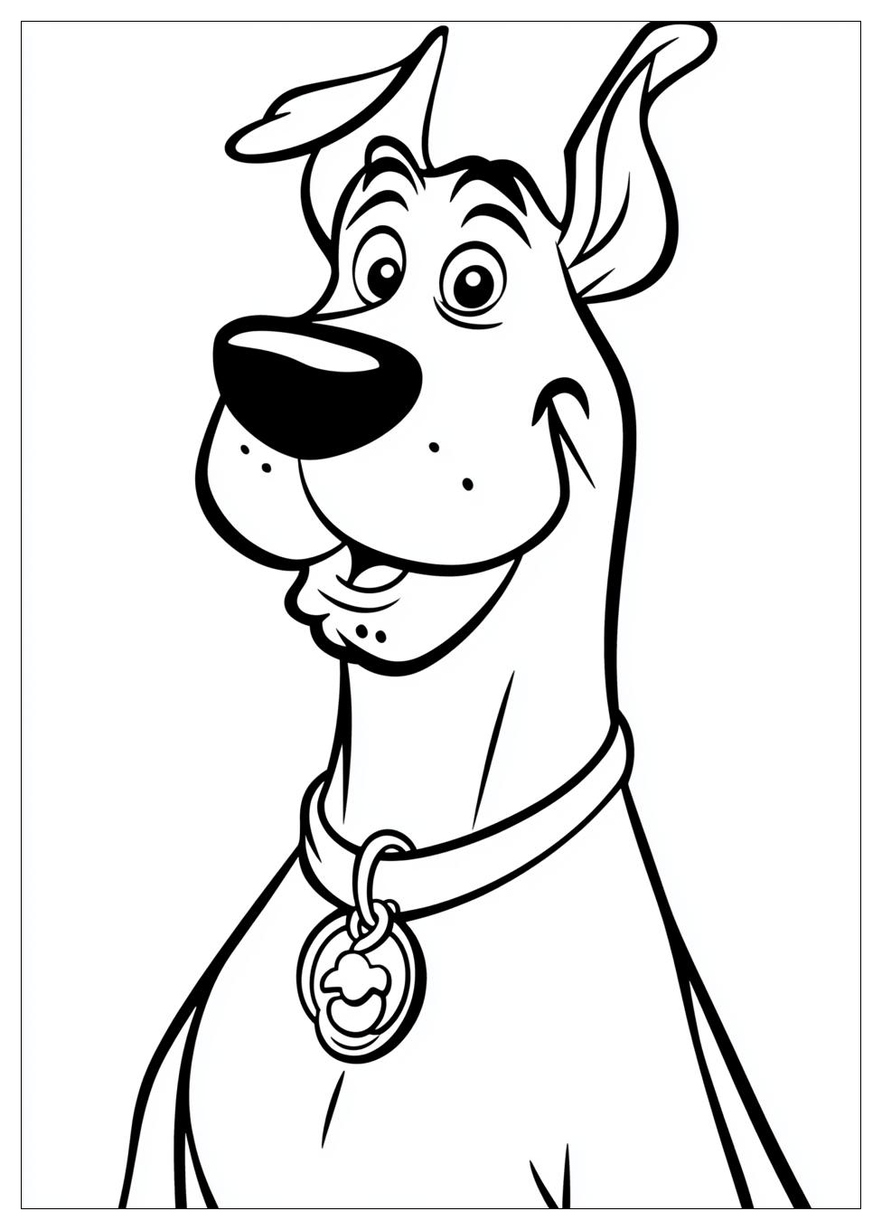 Scooby Doo Színező 6