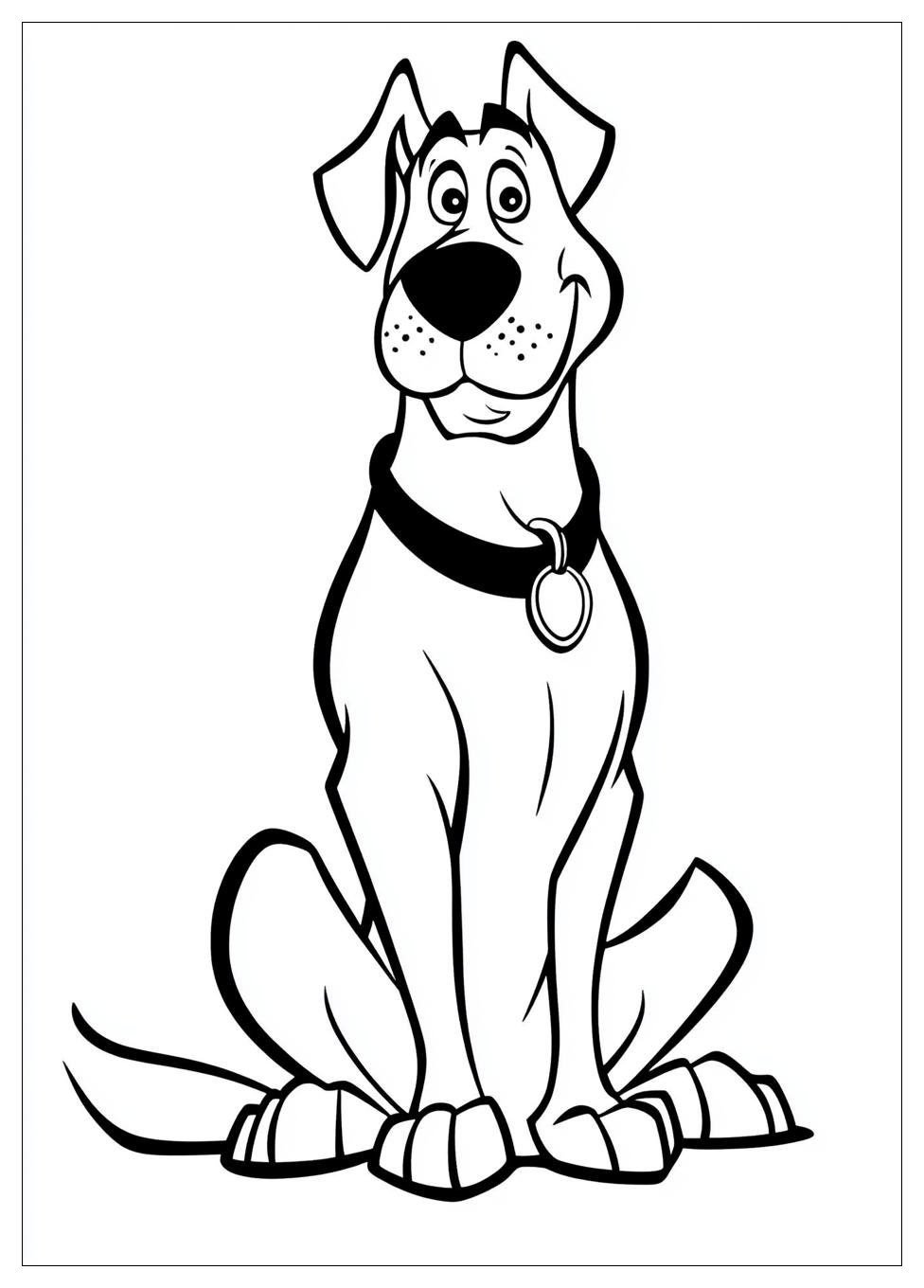 Scooby Doo Színező 7