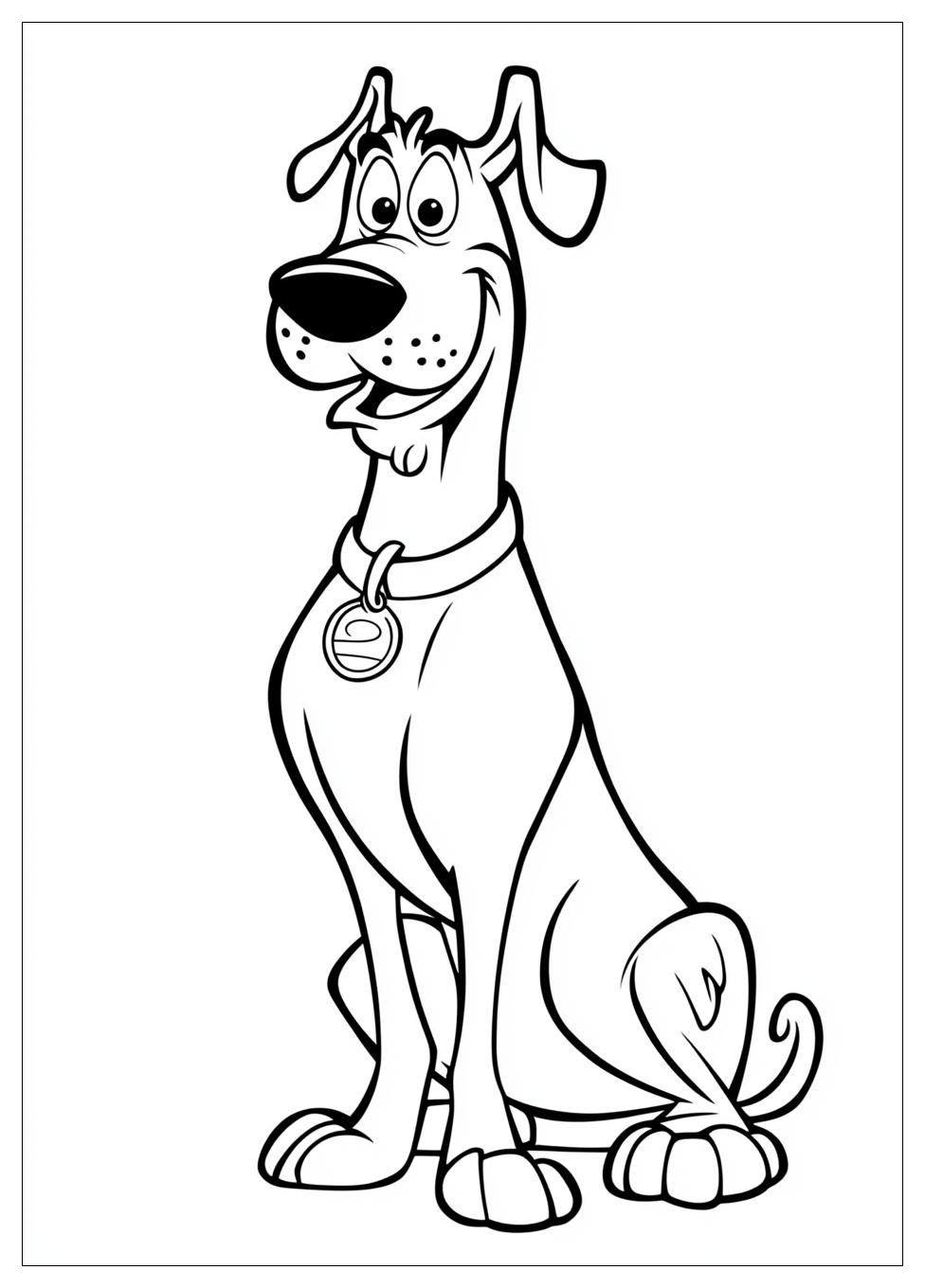 Scooby Doo Színező 8