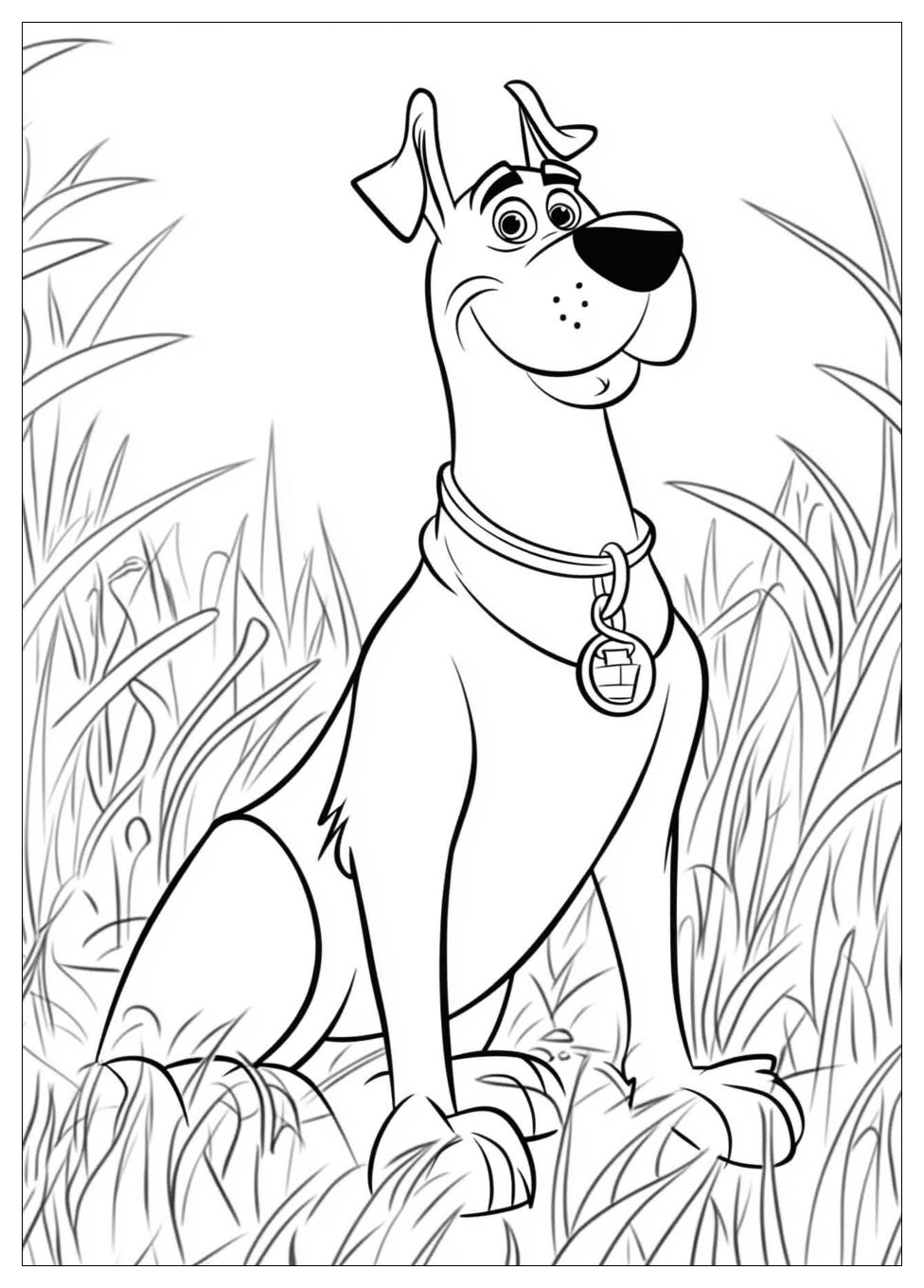 Scooby Doo Színező 9