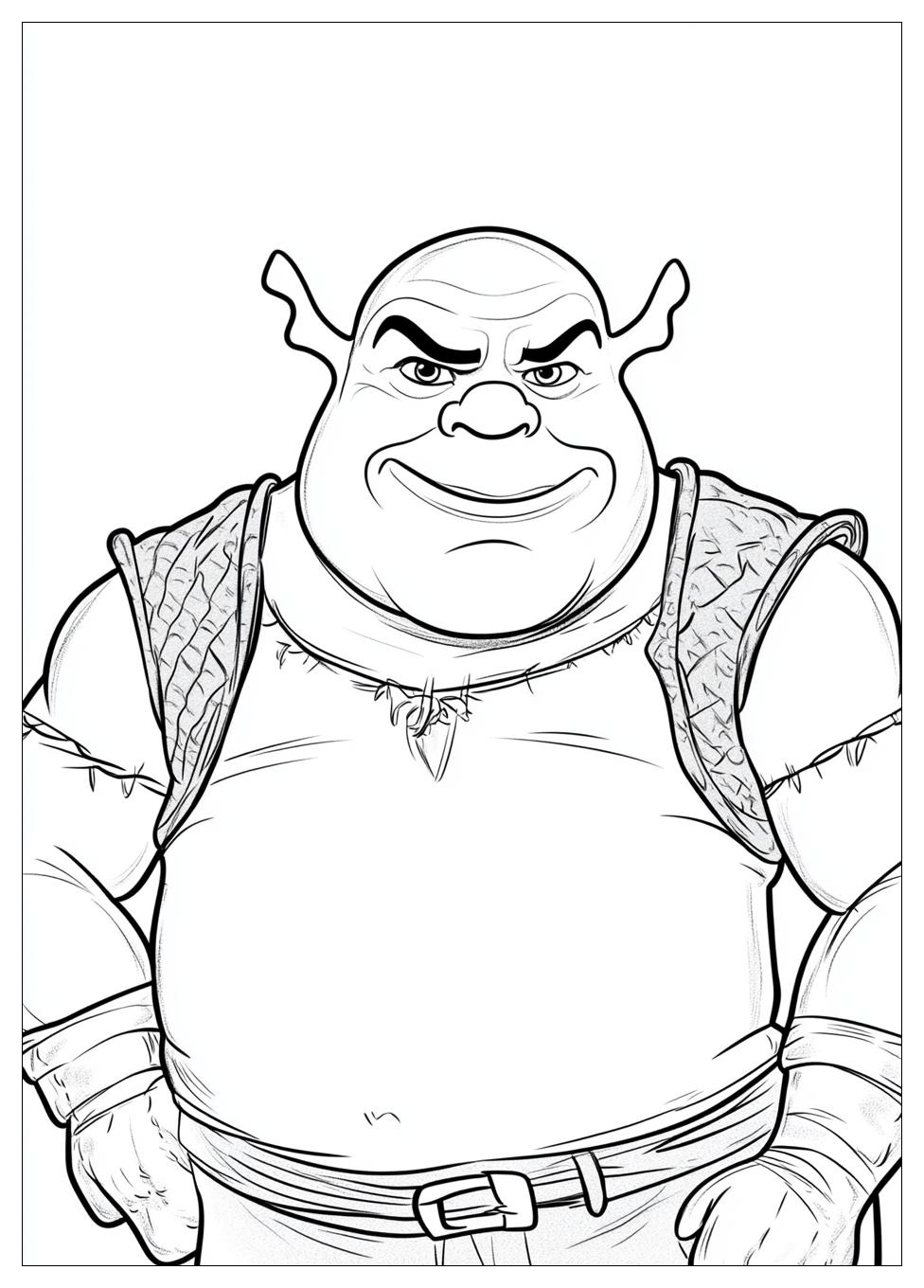Shrek Színező 2