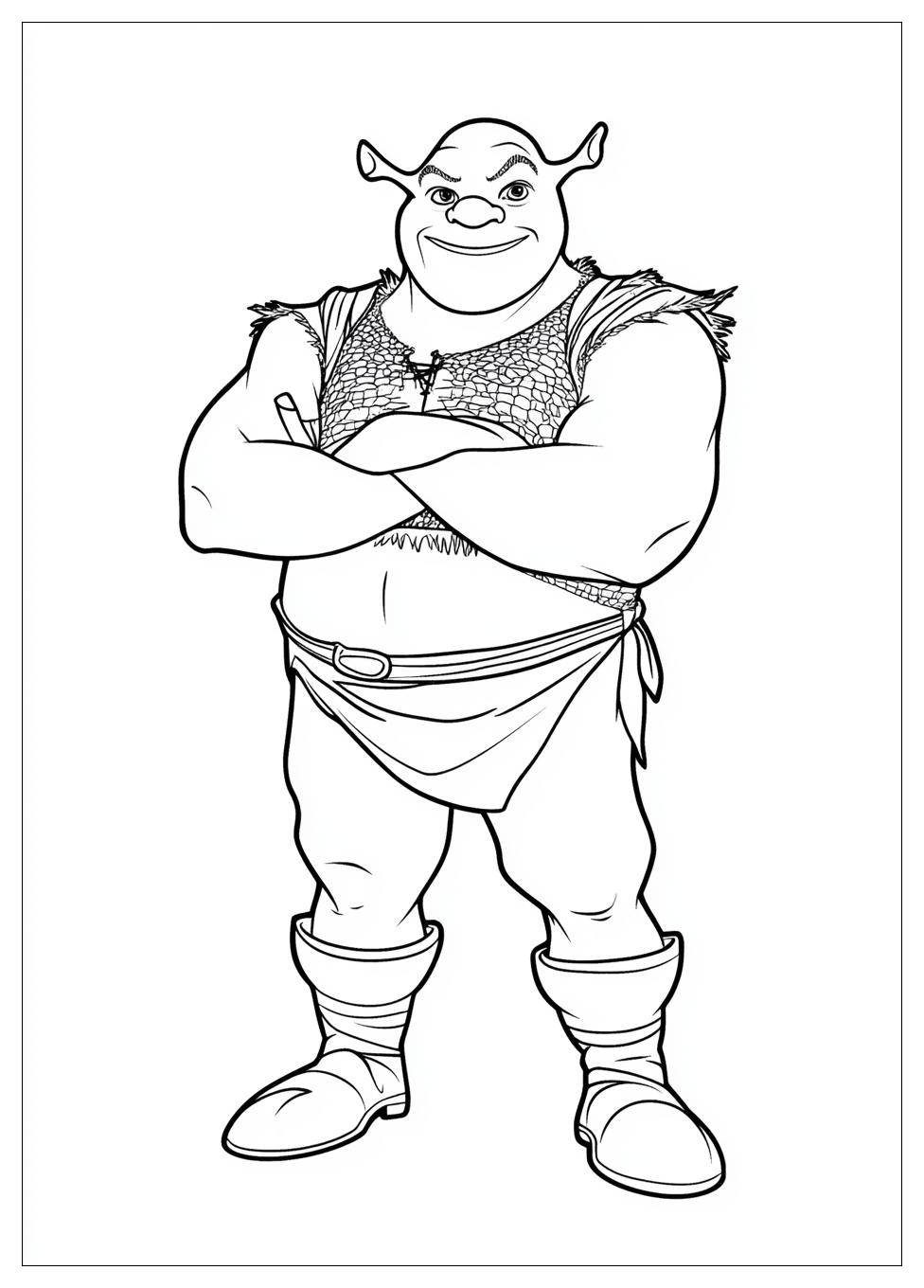 Shrek Színező 5