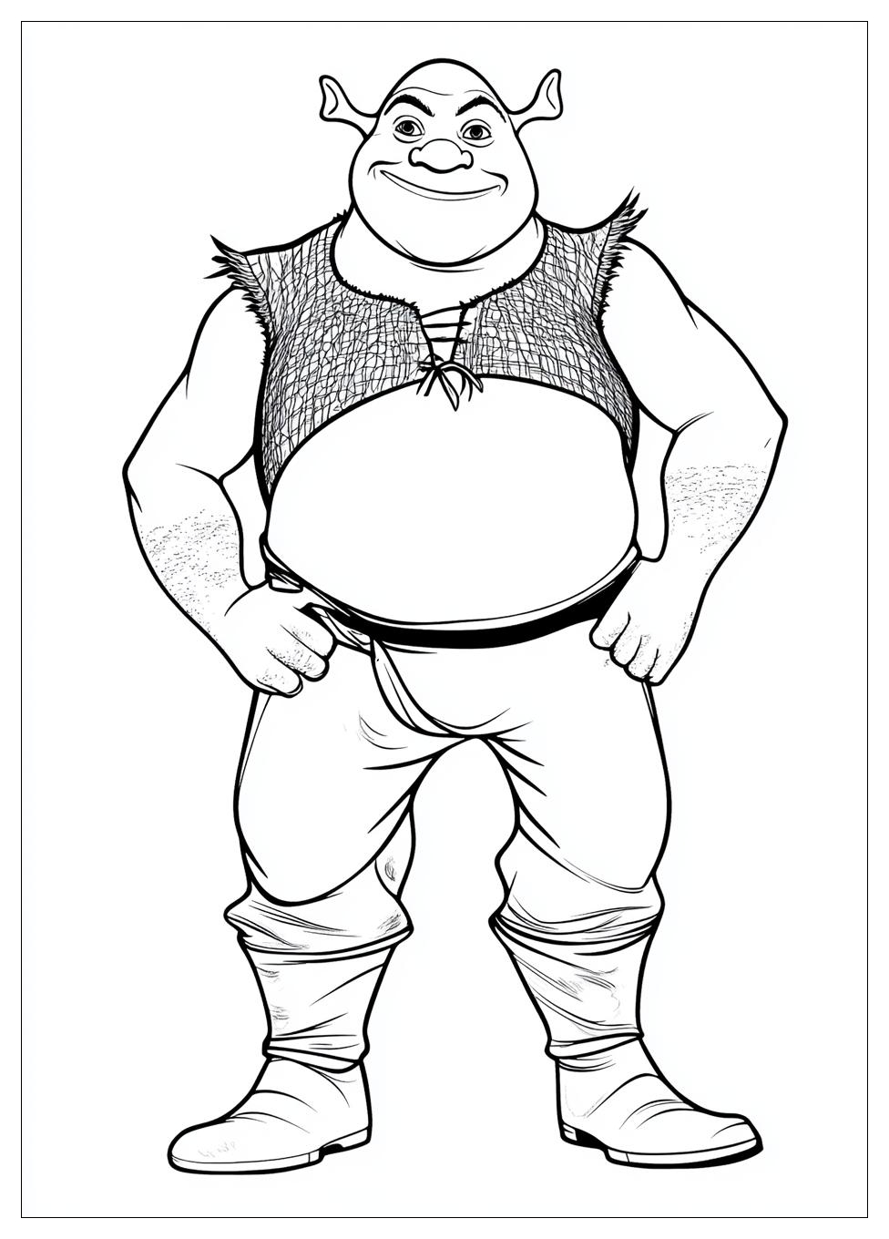 Shrek Színező 9