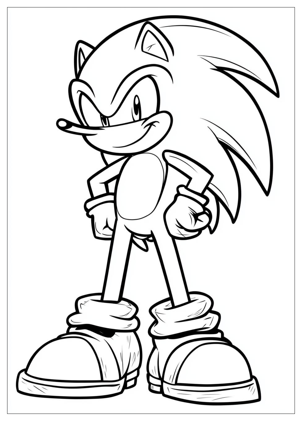 Sonic Színező 1