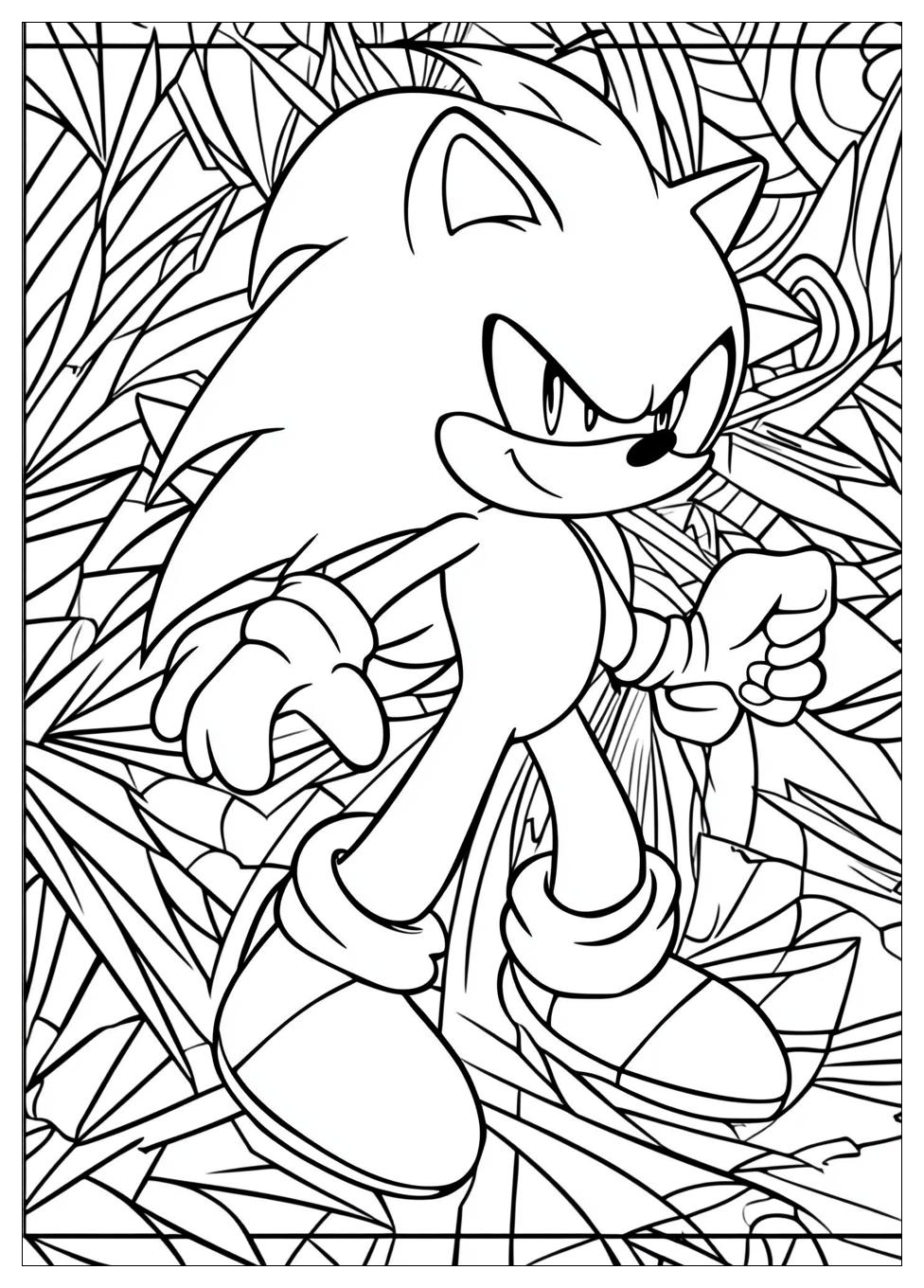 Sonic Színező 12