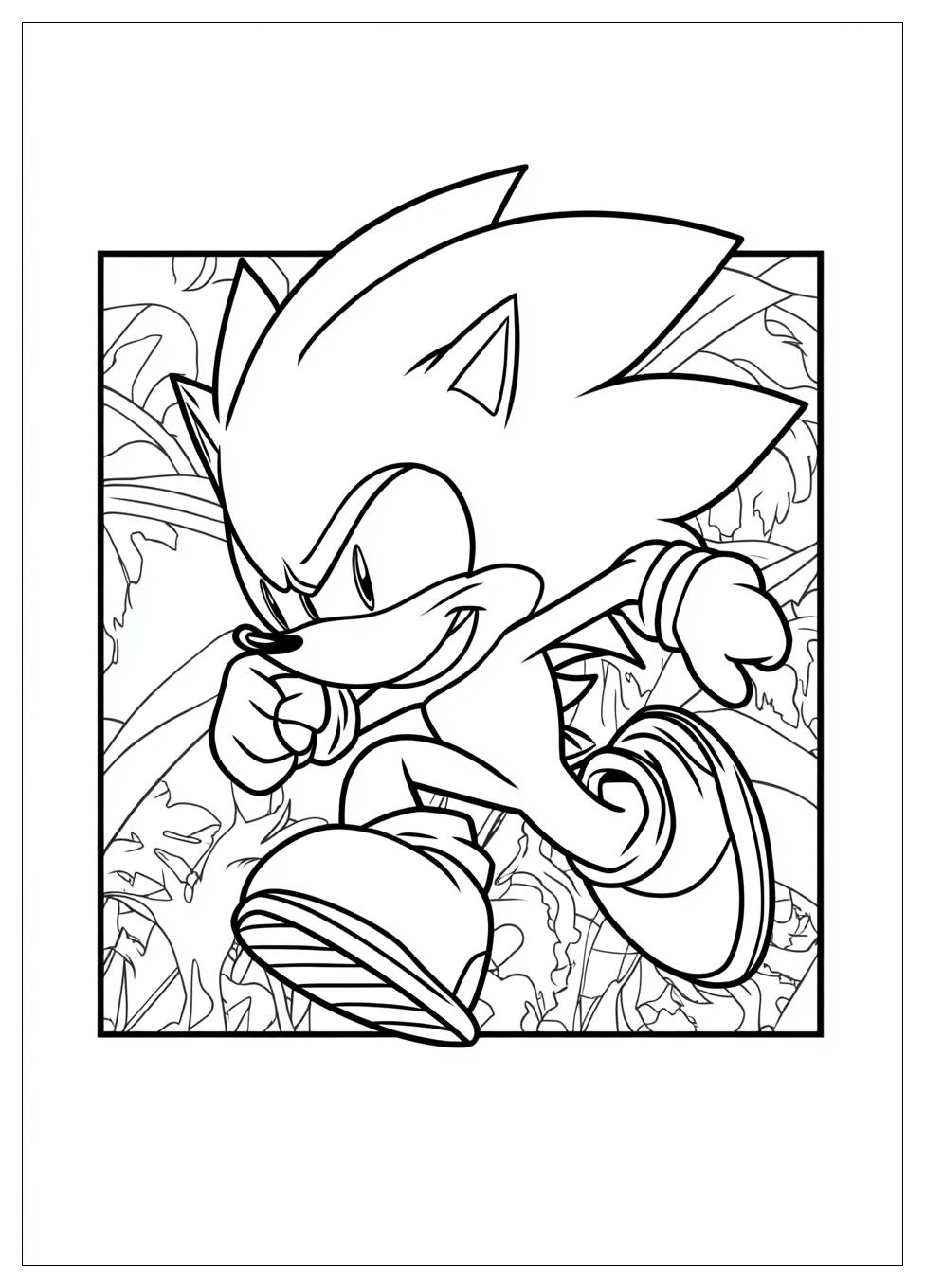 Sonic Színező 13