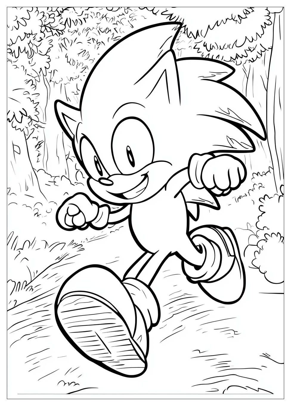 Sonic Színező 14