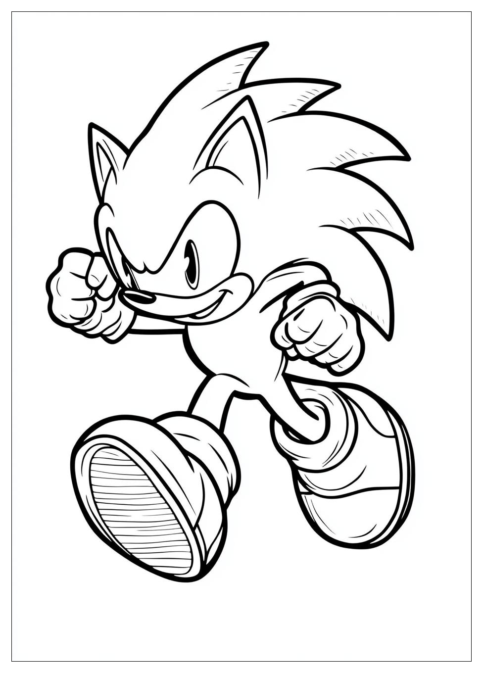 Sonic Színező 17