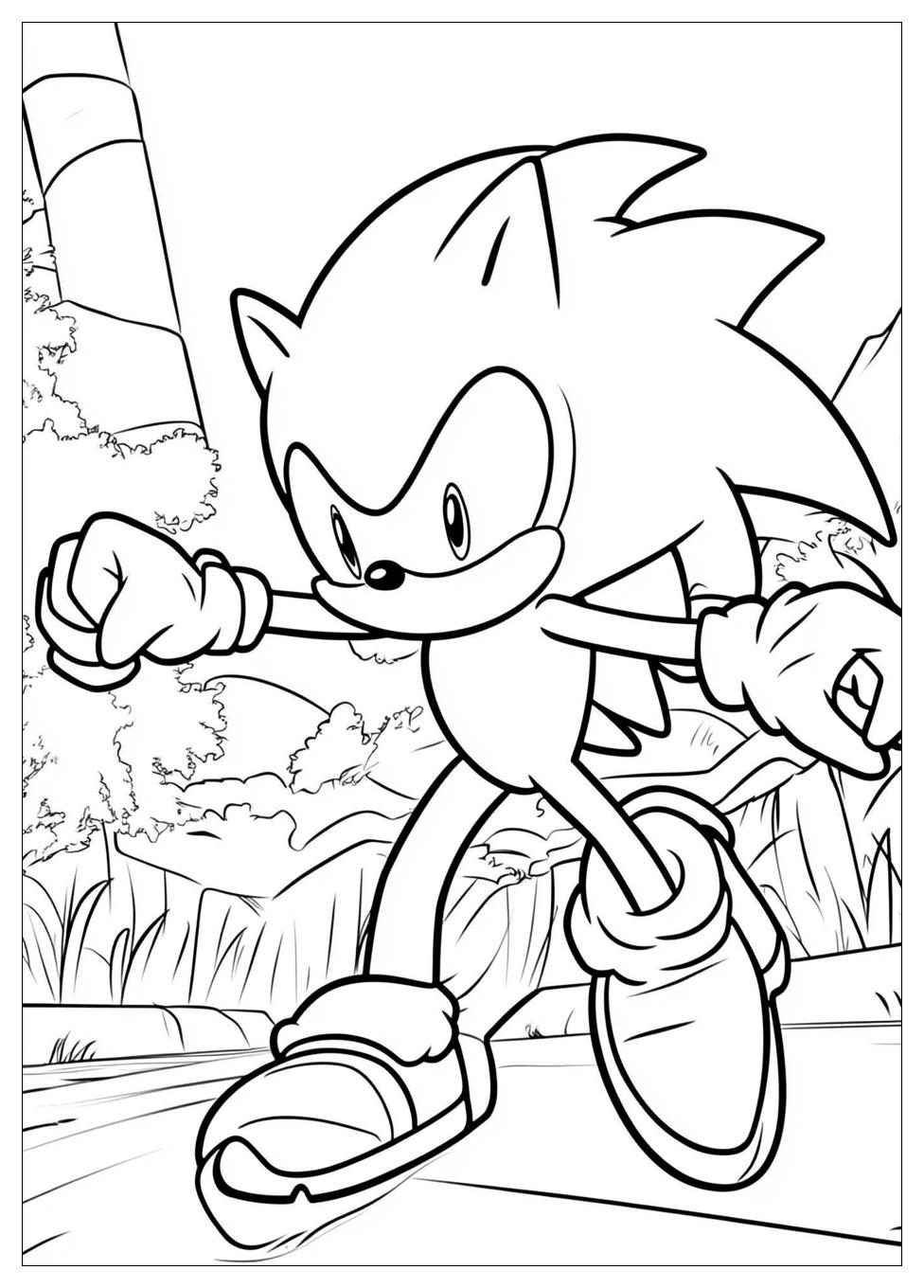 Sonic Színező 18