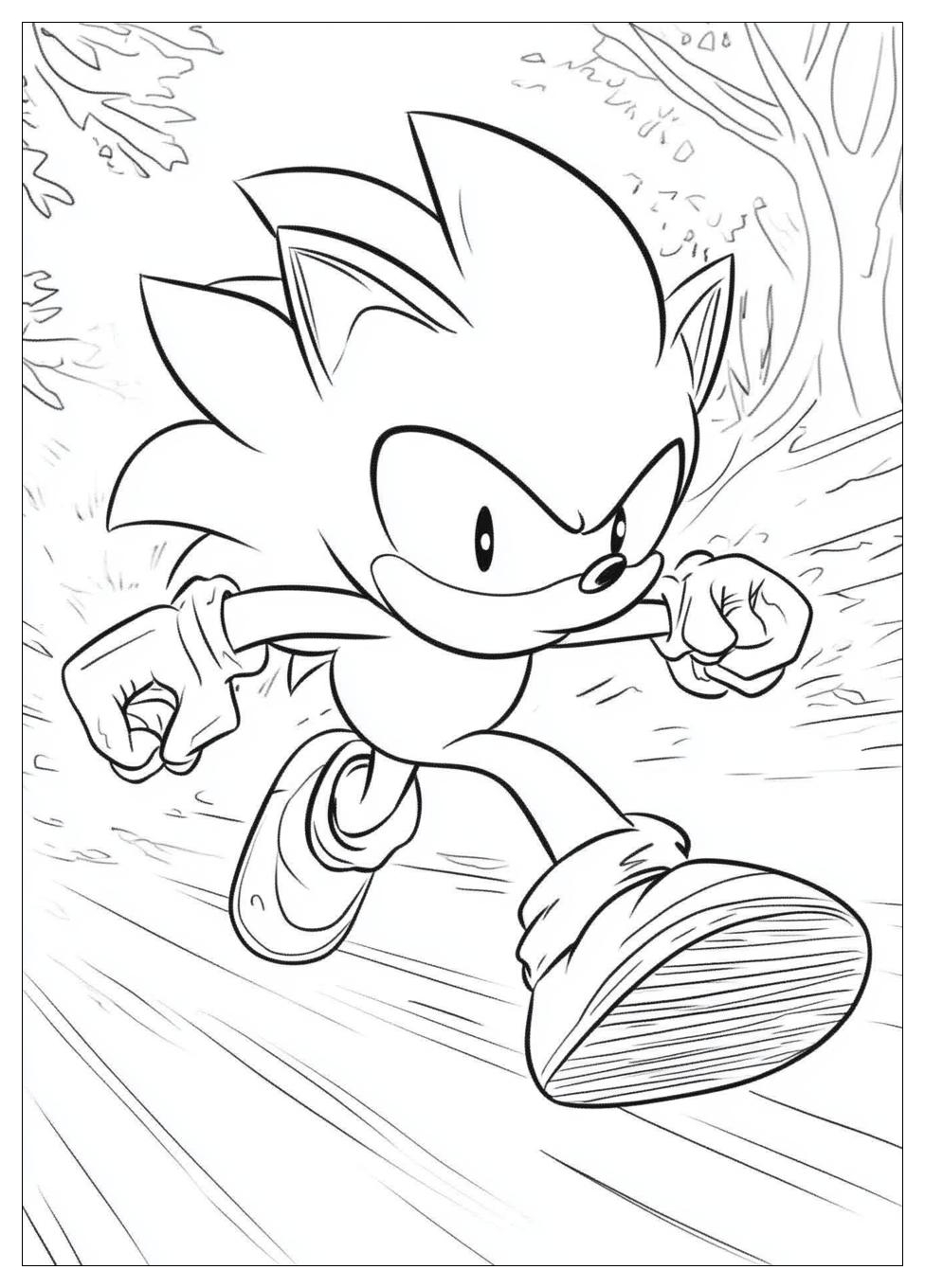 Sonic Színező 19