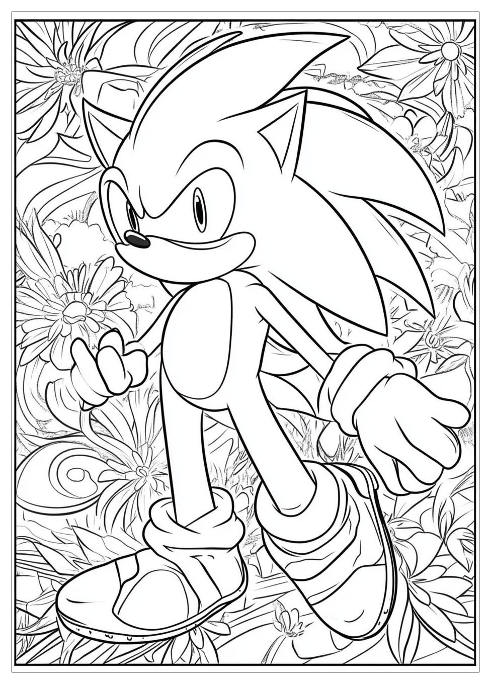 Sonic Színező 21