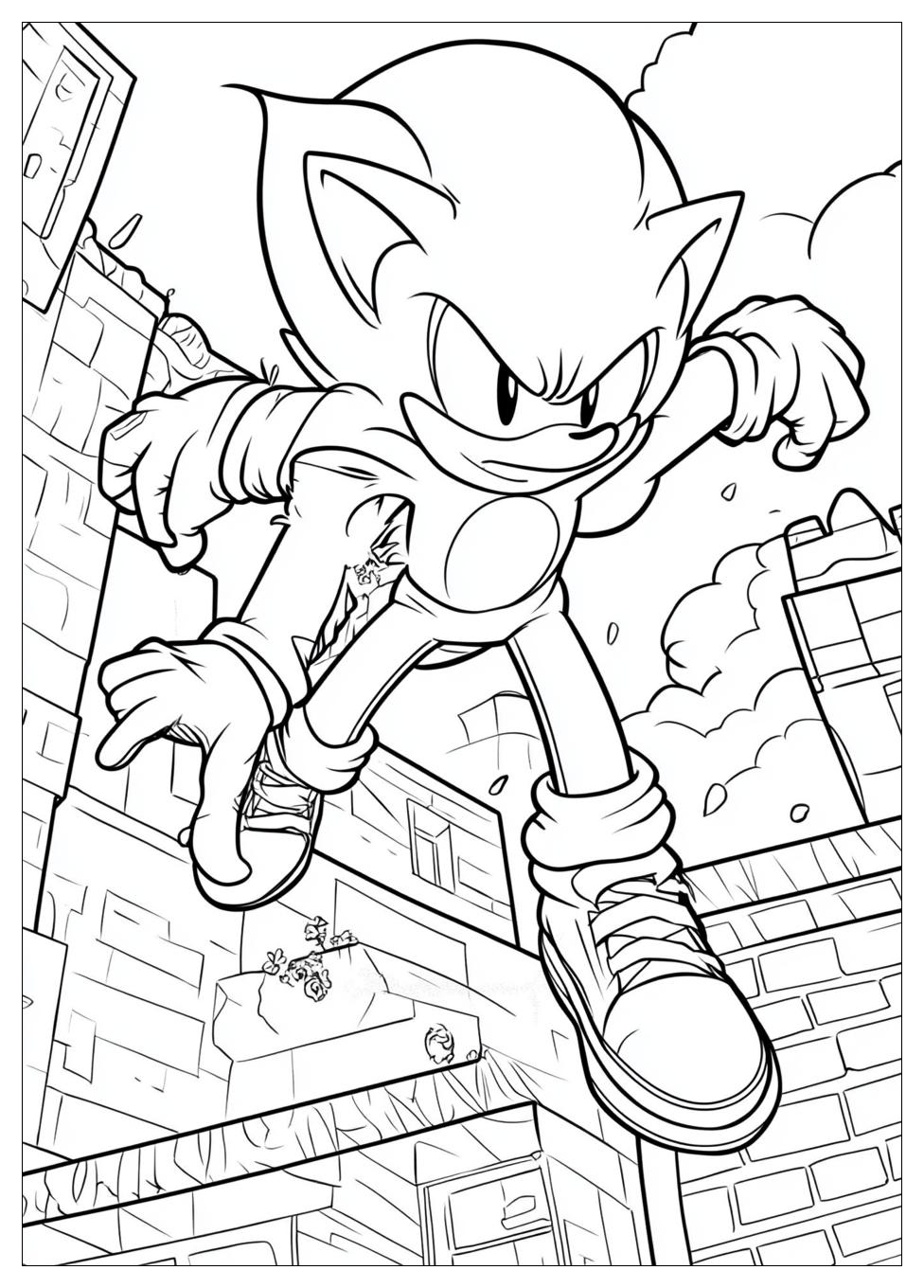 Sonic Színező 22