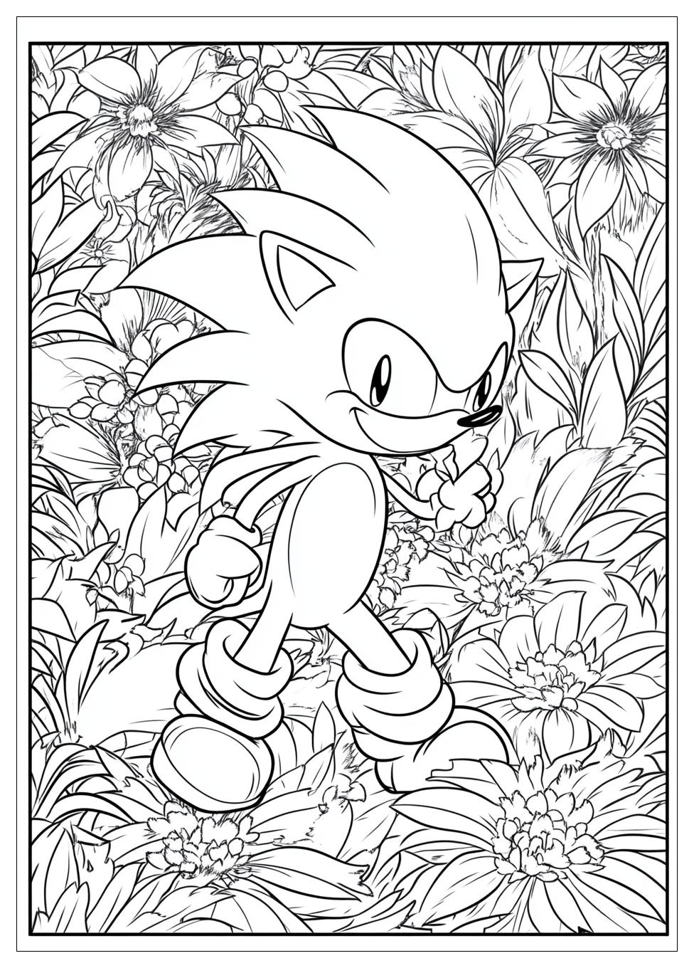 Sonic Színező 24
