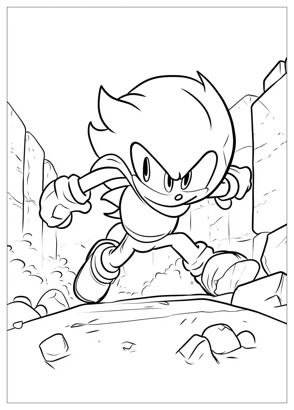 Sonic Színező 3