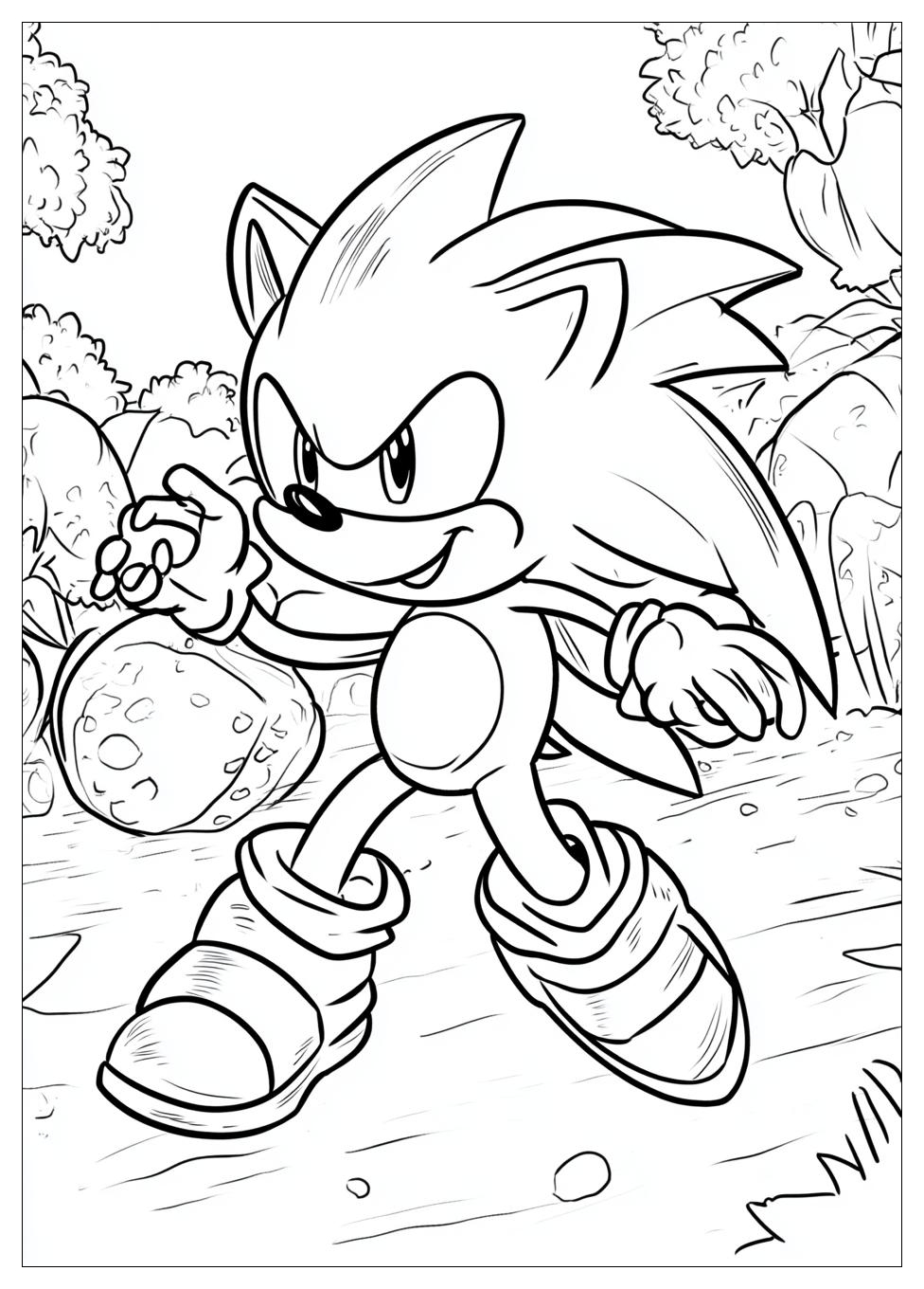 Sonic Színező 5