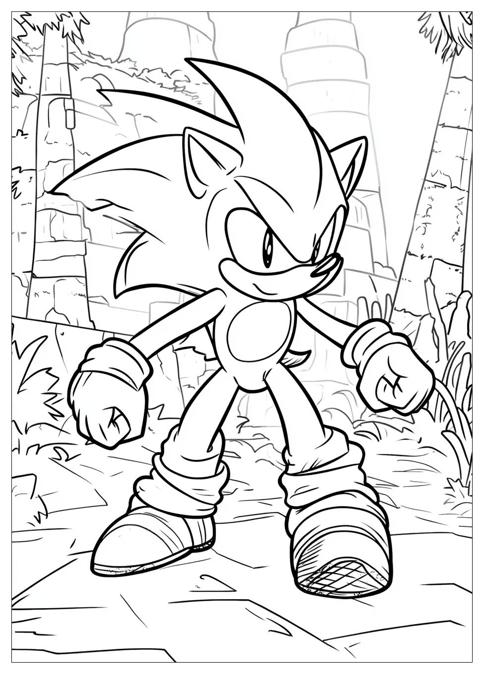 Sonic Színező 7