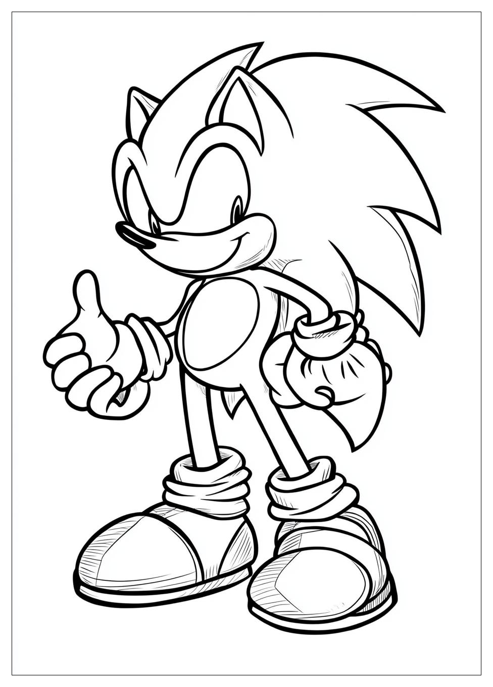 Sonic Színező 8
