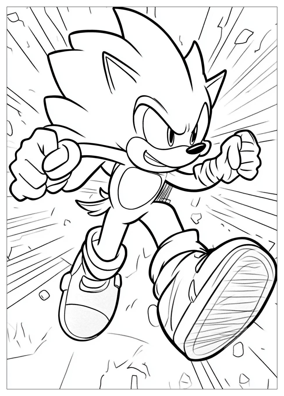 Sonic Színező 9