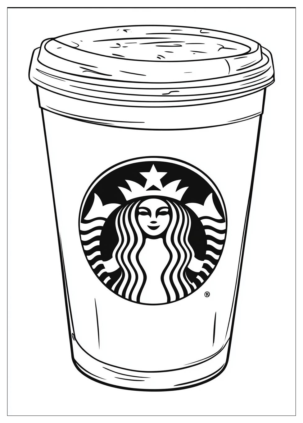 Starbucks Színező 19