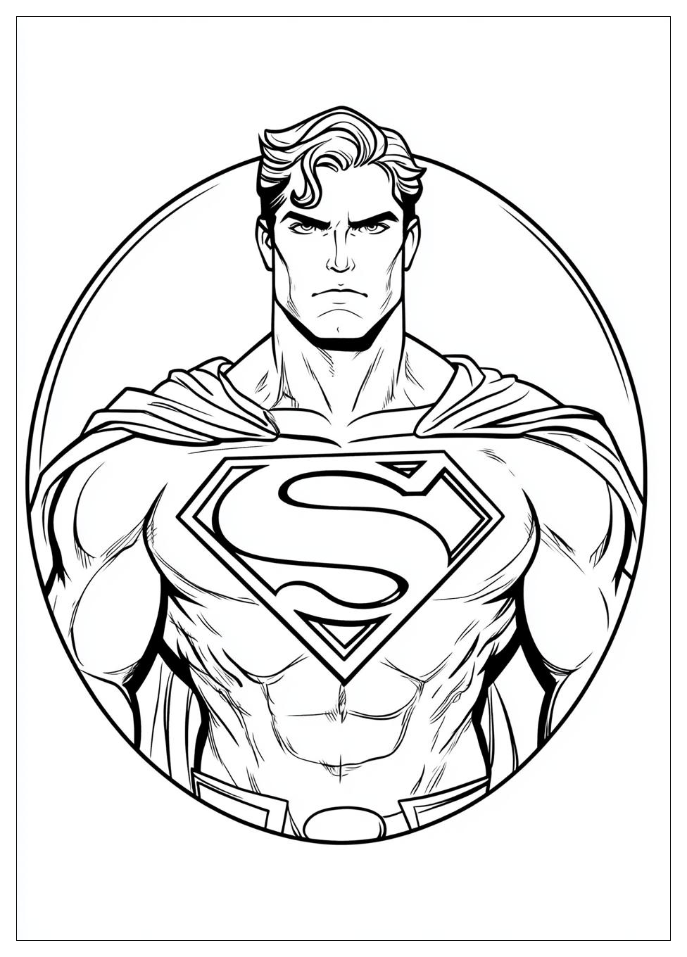 Superman Színező 4