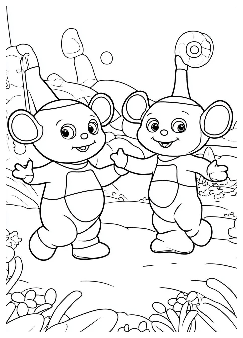 Teletubbies Színező 1