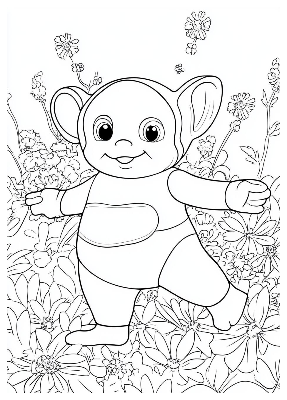Teletubbies Színező 10