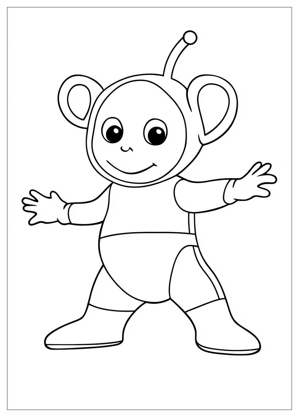 Teletubbies Színező 12