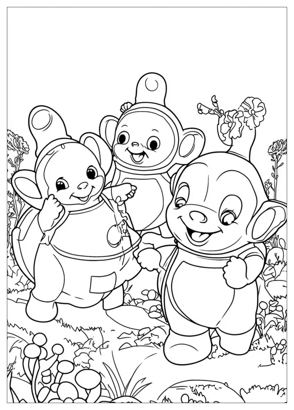 Teletubbies Színező 15