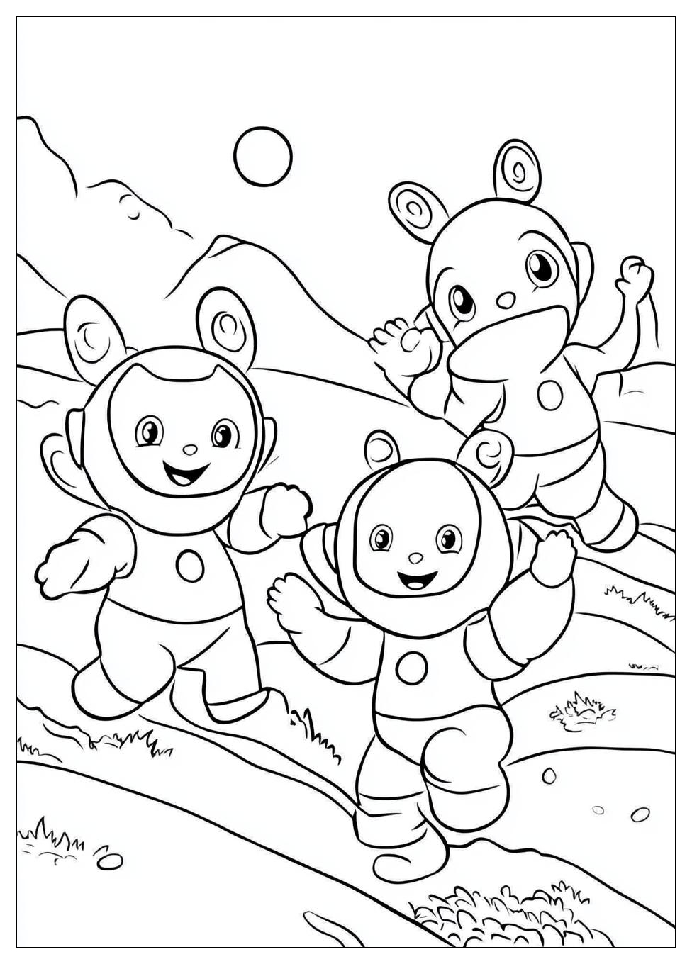 Teletubbies Színező 3