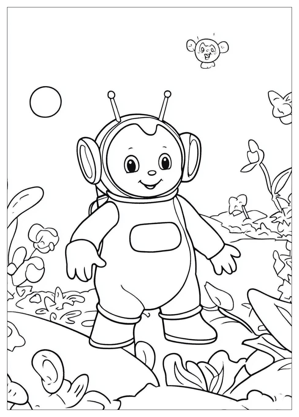 Teletubbies Színező 5