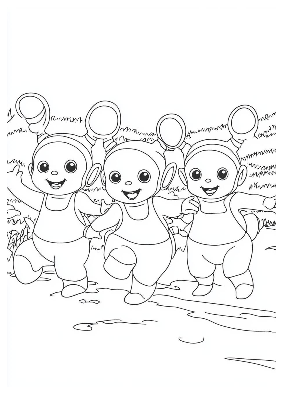 Teletubbies Színező 7