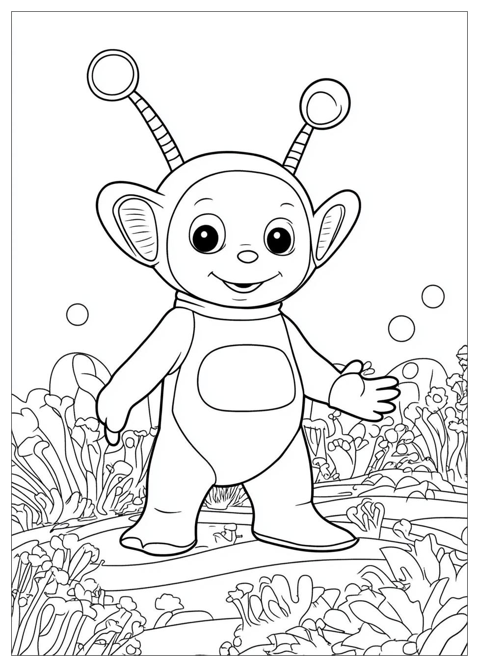 Teletubbies Színező 9