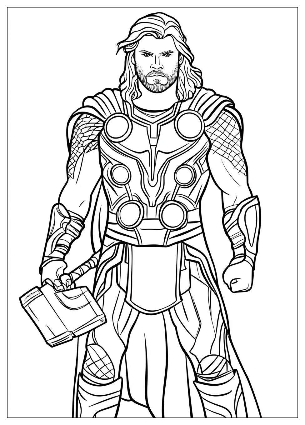 Thor Színező 14