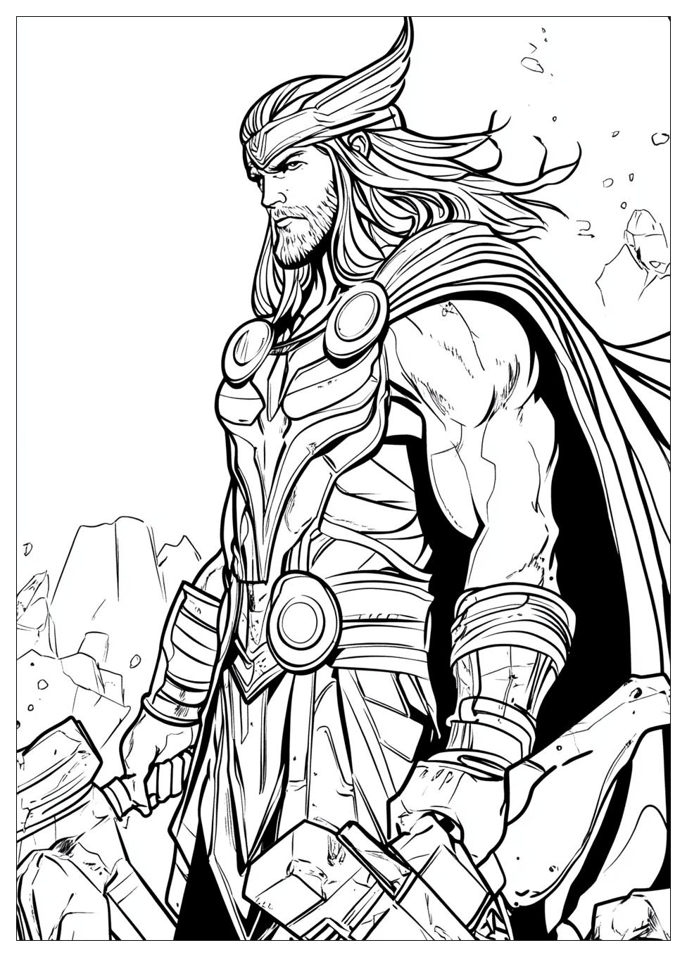 Thor Színező 17